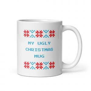 Ugly Christmas Mug White glossy mug